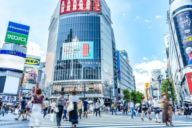 渋谷スクランブル交差点のビューポイント4選