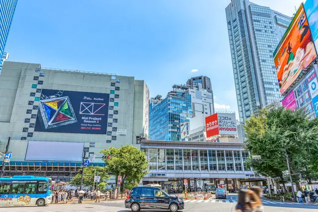 渋谷スクランブル交差点のビューポイント4選