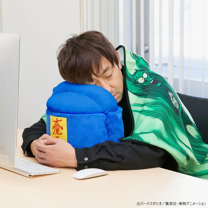 七龍珠周邊商品:龜仙人「魔封波」毛毯和枕頭