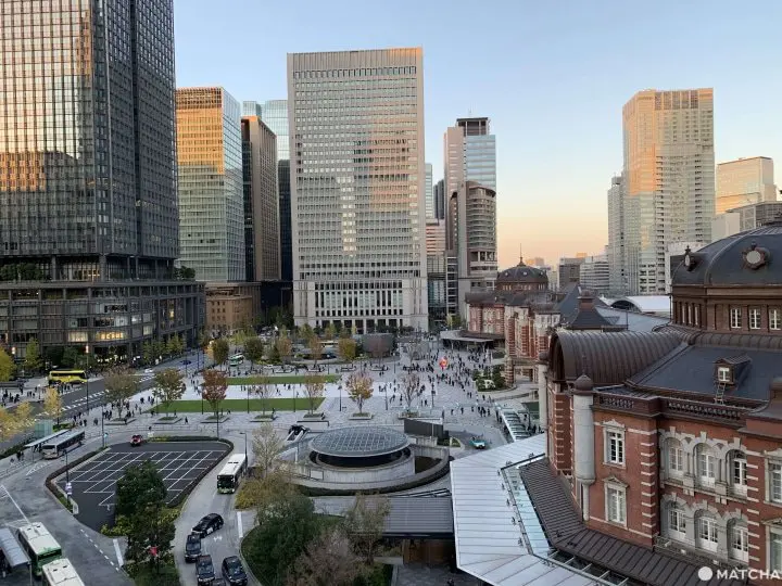 สถานที่ชมวิวฟรีๆ มาชมวิวสถานีโตเกียวในมุมน่ารักๆ ที่เหมือนกับโมเดลจำลองกัน！