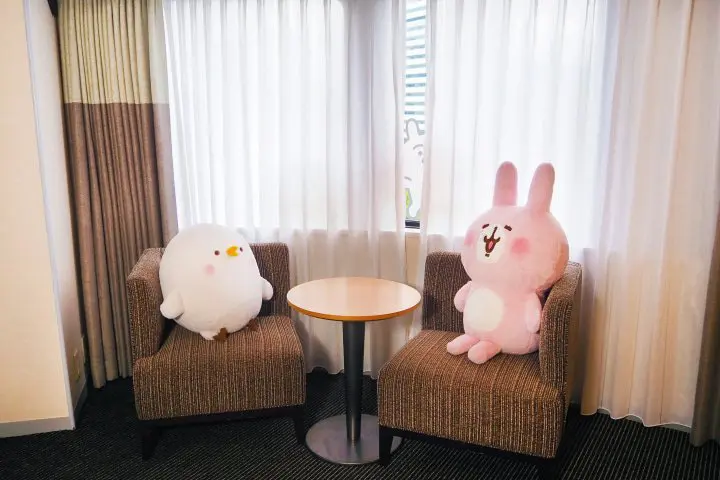 卡娜赫拉的小動物 兔兔與P助 東京新大谷飯店 Hotel New Otani Tokyo
