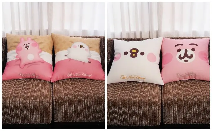 卡娜赫拉的小動物 兔兔與P助 東京新大谷飯店 Hotel New Otani Tokyo 抱枕