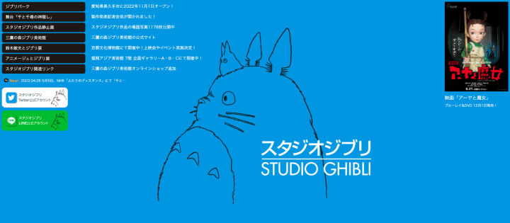 Estudio Ghibli, El estudio de animación más conocido en Japón