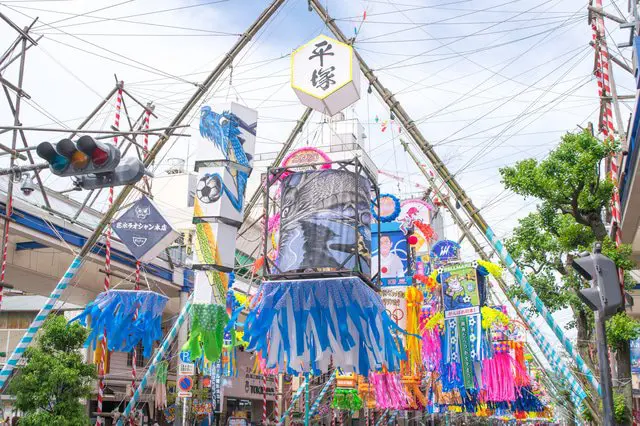 <ruby>一年<rt>いちねん</rt></ruby>に <ruby>一回<rt>いっかい</rt></ruby> <ruby>星<rt>ほし</rt></ruby>に <ruby>願<rt>ねが</rt></ruby>います。<ruby>関東<rt>かんとう</rt></ruby>の 「<ruby>七夕<rt>たなばた</rt></ruby>まつり」 5つ