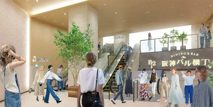 大阪「阪神梅田本店」阪神BAR橫丁