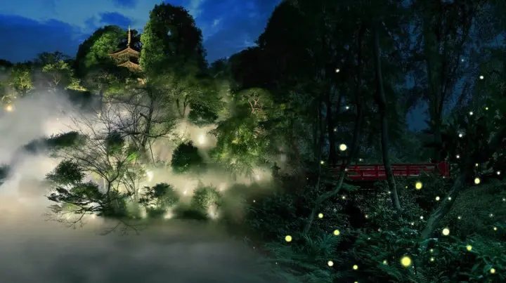 Firefly Watching in Tokyo! The Garden of Hotel Chinzanso Tokyo