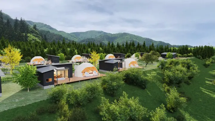 Stargazing in Nagano! Mokki: Stardust Luxury Glamping Achi Village