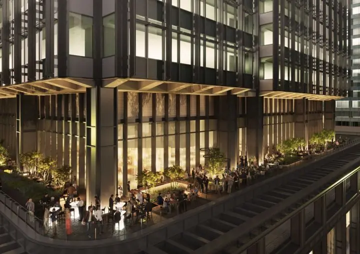 新丸之內大廈 7樓飲食區露天陽台座位