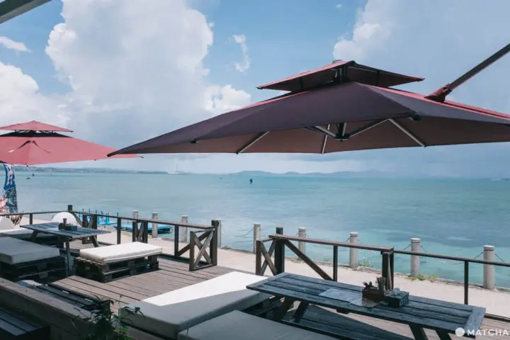 沖縄180°絶景オーシャンビューランチ！うるま市No.1そばとお土産三昧