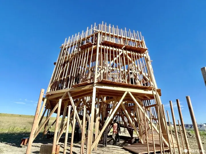 Ishinomaki Tower Project by Tadashi Kawamata