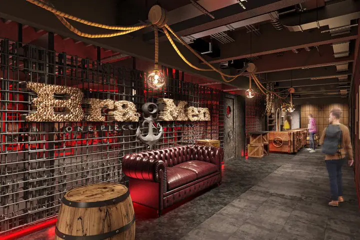 航海王概念健身房「ONE PIECE FITNESS BragMen」東京澀谷2