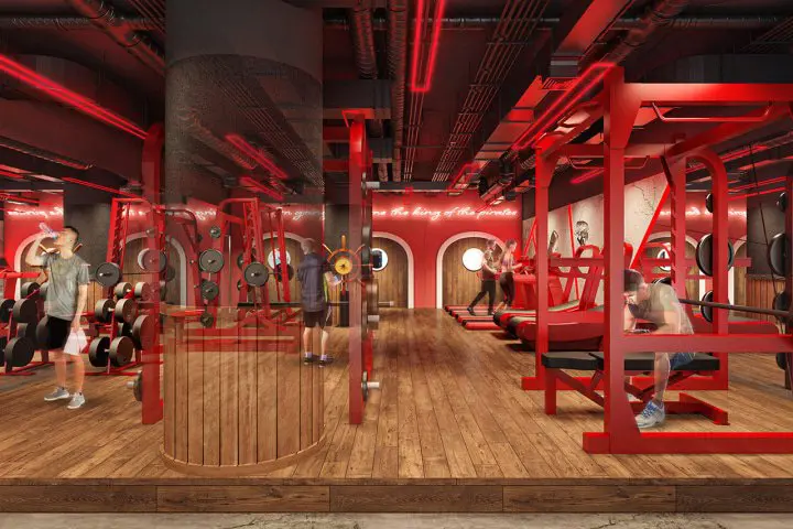 航海王概念健身房「ONE PIECE FITNESS BragMen」東京澀谷3
