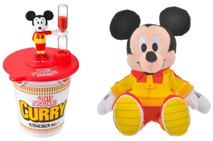 日清食品杯麵 迪士尼聯名商品 米奇娃娃泡麵蓋