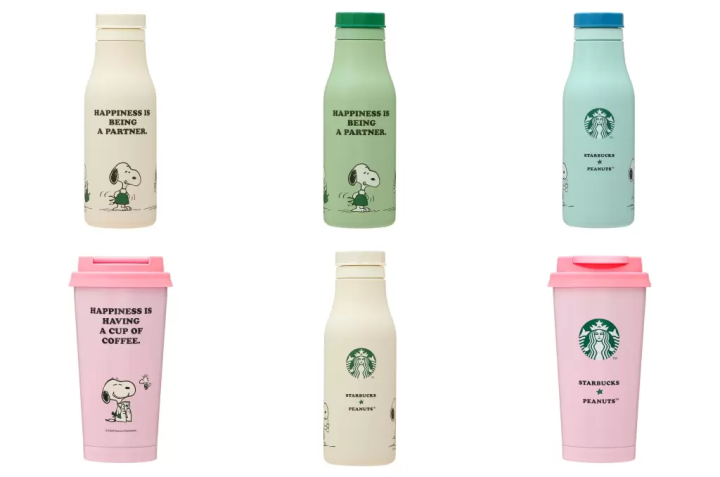 日本星巴克 Starbucks 史努比聯名商品