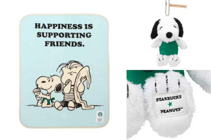 日本星巴克 Starbucks 史努比聯名 娃娃