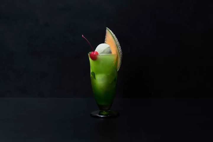 哈密瓜冰淇淋汽水