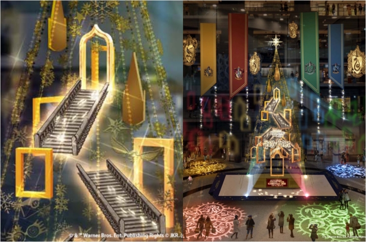 大阪梅田「GRAND FRONT OSAKA」聖誕點燈哈利波特4