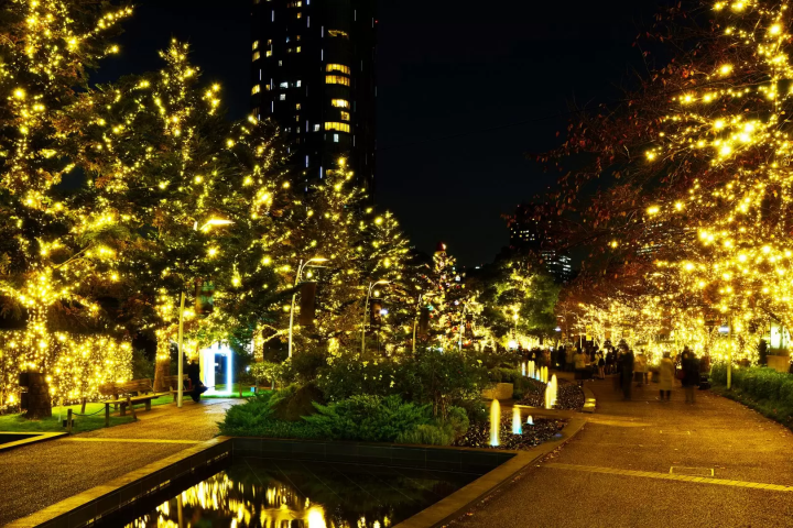 東京中城 MIDTOWN CHRISTMAS 2022 冬天聖誕燈飾活動