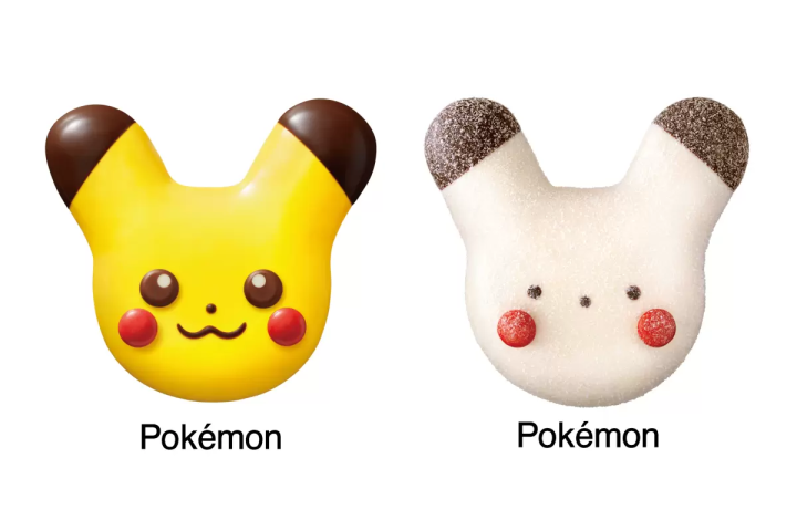 Mister DonutＸPokemon寶可夢皮卡丘甜甜圈