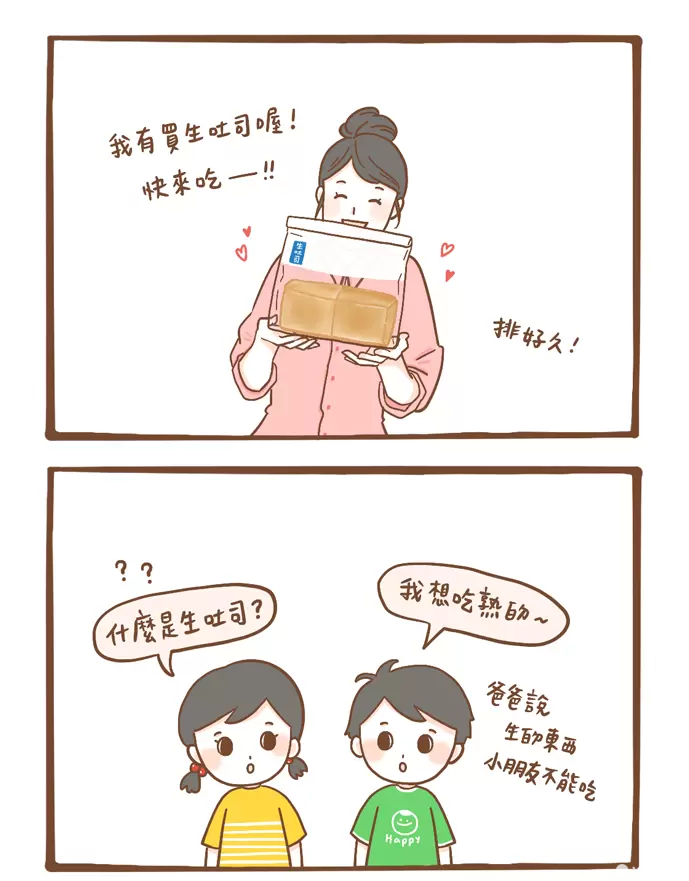 日文：生吐司的「生」是什麼意思？