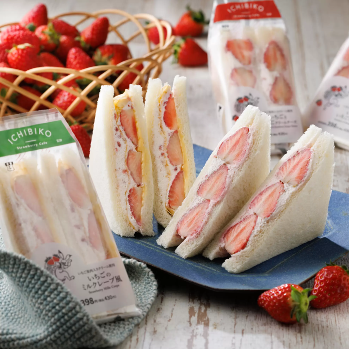 LAWSON ICHIBIKO草莓甜點三明治