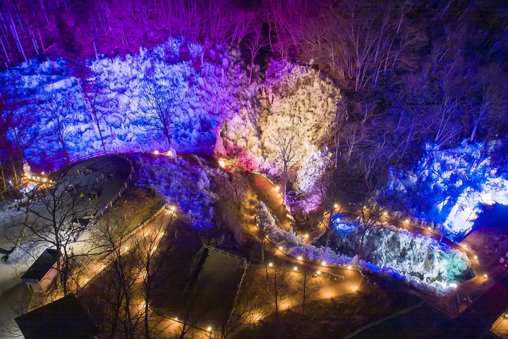 東京近郊 冬季活動 蘆久保冰柱
