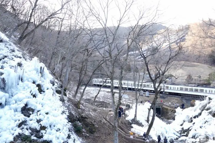 埼玉縣 冬季活動 蘆久保冰柱