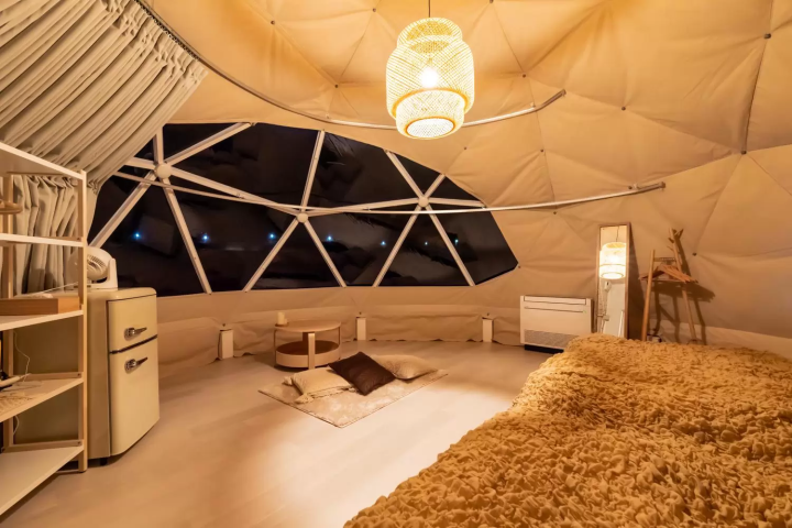Luxury Riverside Glamping in the Heart of Japan! Nagara Riverside Glamping KITEN