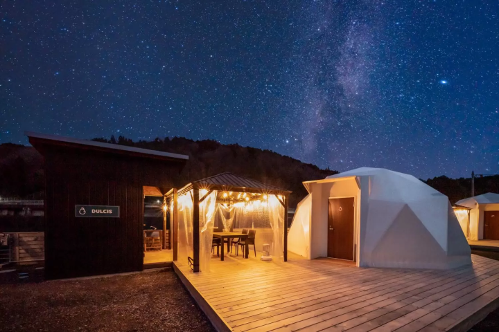 Luxury Riverside Glamping in the Heart of Japan! Nagara Riverside Glamping KITEN
