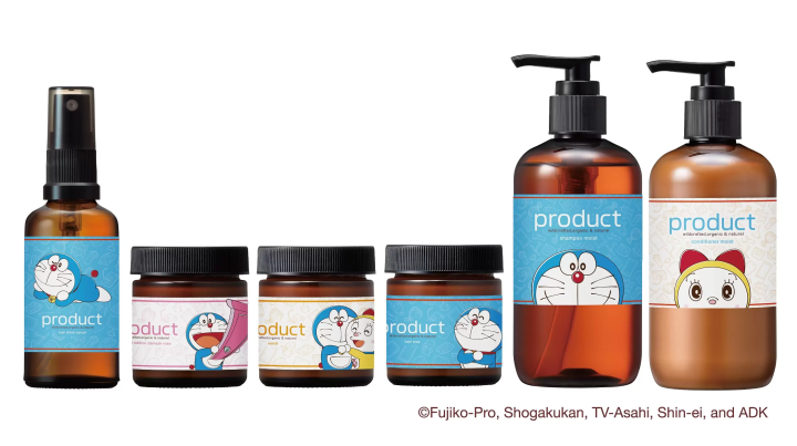 多啦Ａ夢the product 美髮系列