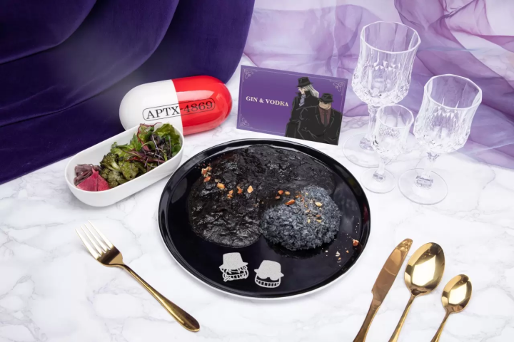 名偵探柯南劇場版電影：黑鐵的魚影 主題咖啡廳