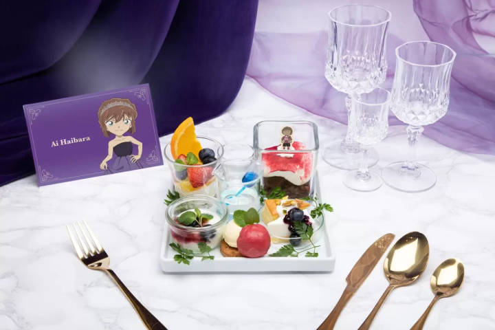 名偵探柯南劇場版電影：黑鐵的魚影 主題咖啡廳甜點2