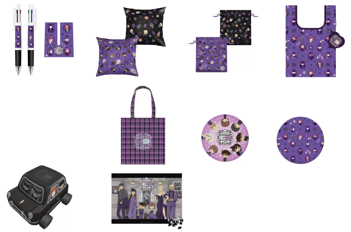 名偵探柯南劇場動畫：黑鐵的魚影 主題咖啡廳限定商品