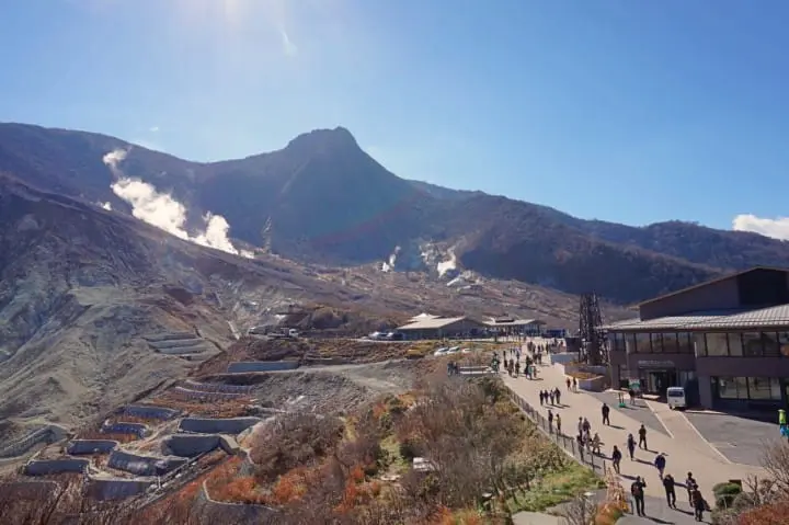 箱根空中纜車 火山大涌谷