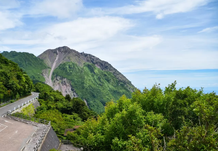 Nitapass Fugendake Landscape Nagasaki