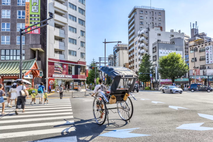 Asakusa rickshaw ride