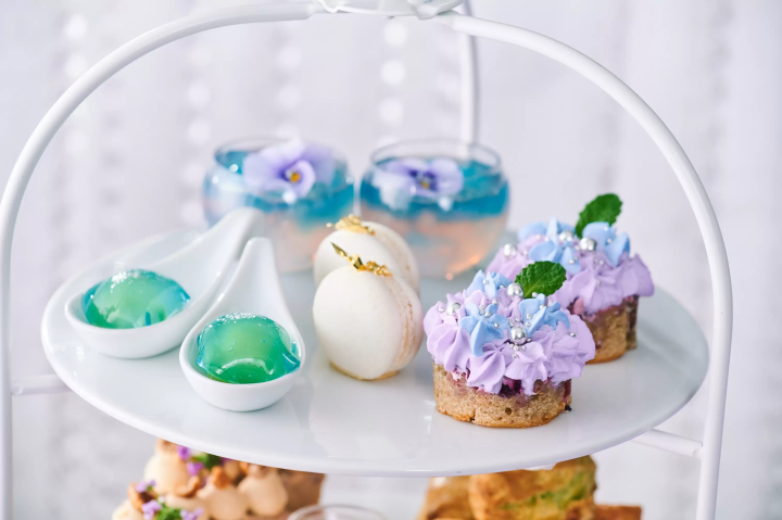 橫濱美食梅雨季 繡球花英式下午茶