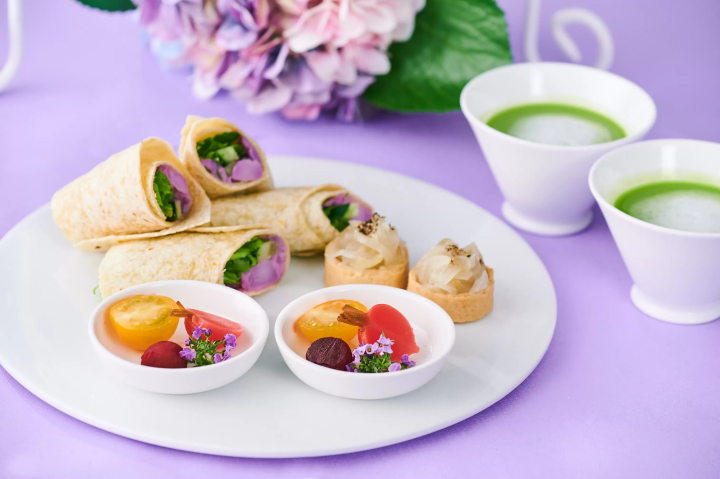 橫濱美食初夏 繡球花英式下午茶