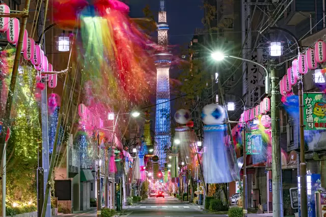 浅草夏季风物诗！河童桥本通的「下町七夕祭典」