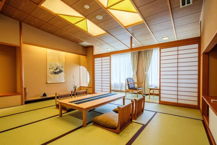 【冈山的住宿】可以享受约1200年历史的汤乡温泉和鲜花的“KIFU NO SATO