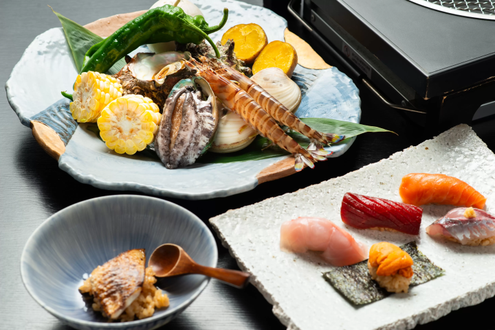 [大阪美食]“Uzushio”用寿司和鱼火锅吃在木津市场购买的极其稀有的鱼