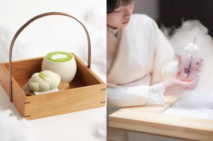 교토 말차 커피 매장 구모노차 KUMONOCHA