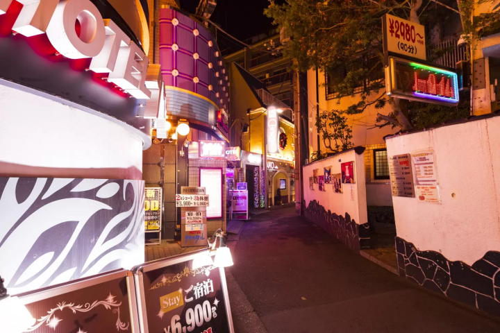 日本のラブホテル