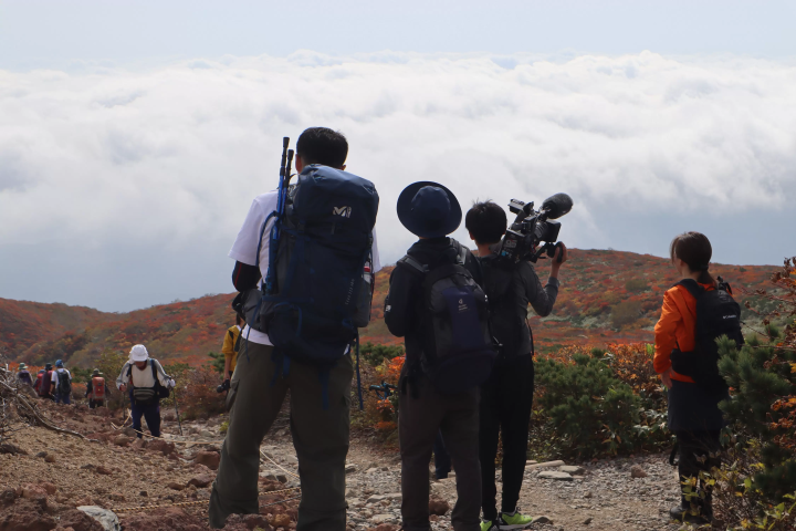 栗驹山的红叶堪称“上帝的地毯”