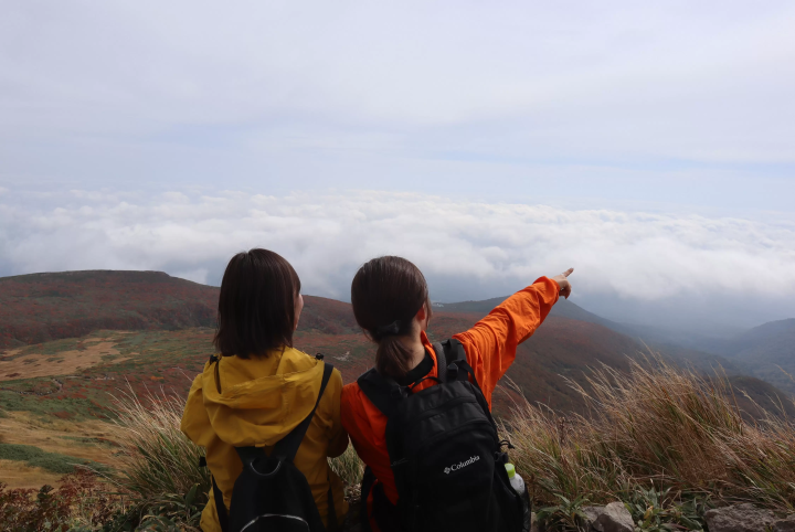 栗驹山的红叶堪称“上帝的地毯”