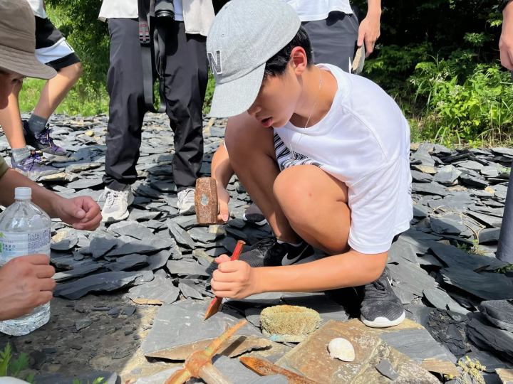 World's oldest fossil in Minamisanriku? ! Minamisanriku-cho Utatsu area fossil excavation experience