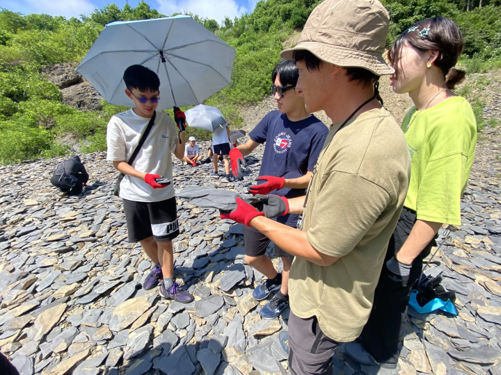 World's oldest fossil in Minamisanriku? ! Minamisanriku-cho Utatsu area fossil excavation experience