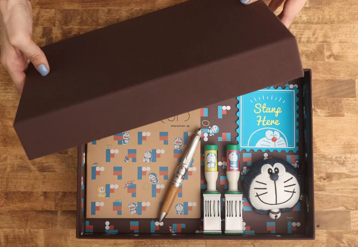 哆啦A夢日本郵局 盒子