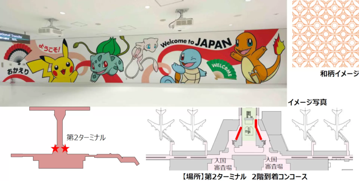 皮卡丘來接機！「成田機場」第2航廈寶可夢夥伴限定現身！