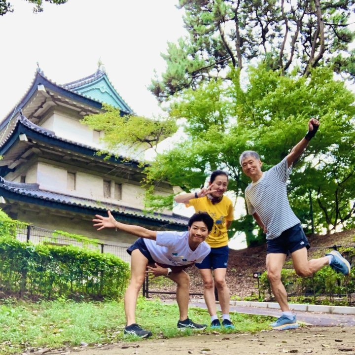 Today's Imperial Palace running tour